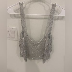Sparkle Rhinestone Festival Top